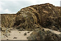 SX6643 : Cliff south of Bantham Sand by Derek Harper