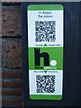 HiPoints information QR code for The Albion pub, Conwy