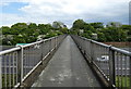 Footbridge across the M1 motorway