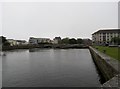 M2924 : River  Corrib  toward  Wolfe  Tone  Bridge,  Galway by Martin Dawes