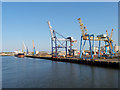 Cranes on Sutherland Quay, Port of Tyne