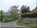 Approaching the junction of Hill Road and Old Haslemere Road