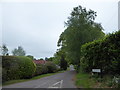 Looking from Scotland Lane into Old Haslemere Road