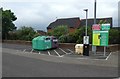 Glass recycling, Haven Banks, Exeter