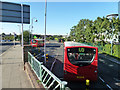 Bus stands off Manor Road, Richmond