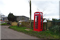 K6 telephone box, Pickstock