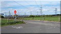 Electricity sub-station at Muttonhole Road, by Hamilton