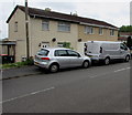 Advanced Fire Technology van, Russell Drive, Newport