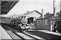Southbound passenger train at Blandford Forum, 1962
