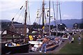 Fort Augustus - Vessels from Tall Ships Race