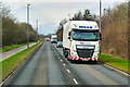 HGV on the A9 near Falkirk