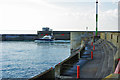 TQ3302 : Harbour entrance, Brighton Marina by Robin Webster