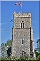 TM2660 : Kettleburgh, St. Andrew's Church: The tower by Michael Garlick