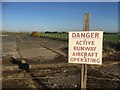 NT5478 : Microlight airfield, East Fortune by Richard Webb