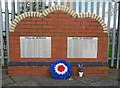 RAF Catfoss War Memorial - Roll of Honour