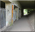 Footpath under the A50 at Groby