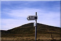 NO2573 : Signpost on Kilbo Path below Mayar by Colin Park