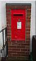 Elizabeth II postbox on Newport Road, Woodseaves