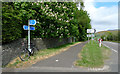 Cycle path signs