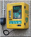 Defibrillator at Quarriers Village