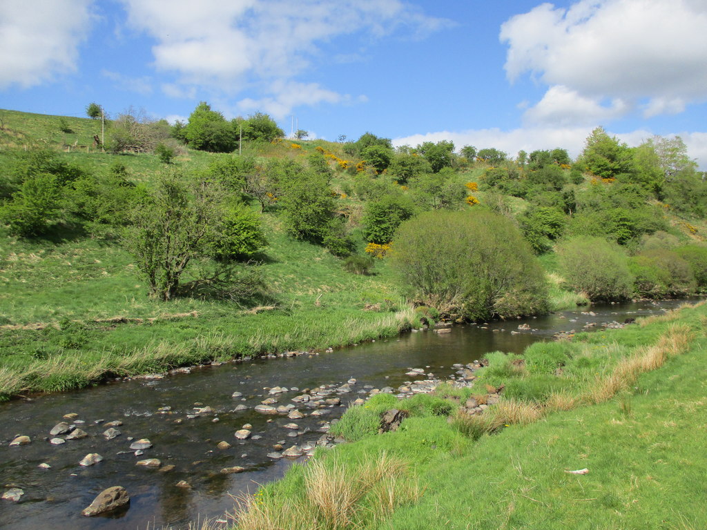 The Avon Water below Priestgill © Alan O'Dowd :: Geograph Britain and ...