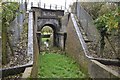 Metropolitan Line bridge over the River Pinn