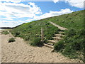 Steps, Southern End of Newbiggin Bay