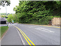 SE2535 : New road markings, Broad Lane by Stephen Craven