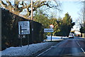 Entering Goudhurst, A262