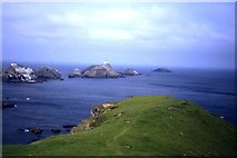 HP6019 : On Herma Ness - View to Muckle Flugga & Out Stack by Colin Park