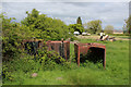 SD6336 : Abandoned Oil Tanks at Buckley Gate by Chris Heaton