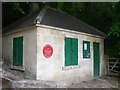 A Red Wheel plaque