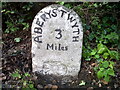 Llanfarian, Milestone - Aberystwyth 3