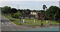 View from a Malpas Road footbridge, Newport