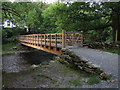 NY3606 : Replacement footbridge of the River Rothay by Hugh Venables
