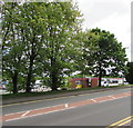 Tree-lined part of Llantarnam Road, Cwmbran