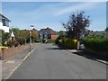 Looking north-east along East Avenue, Exeter