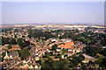 Looking towards Langworthgate from the top of the tower, Lincoln Cathedral