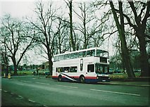 SU4211 : Bus on Pound Tree Road, Southampton by Richard Vince
