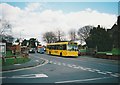 Bus on Church Road, Stretton