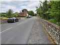 Road in Glynde in East Sussex