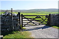 Gateway at entrance to track to Rough Close from Henside Road