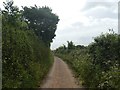 Approaching the eastern end of Tithebarn Lane