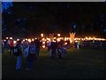 Torchlight procession to Chipping Campden