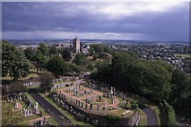 NS7993 : Cemetery at Stirling Castle by Colin Park