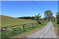 Stableford Road near Ackleton in Shropshire