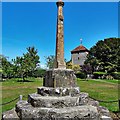 War memorial and parish church, Stopham