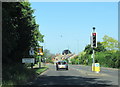 Tewkesbury Newtown sign on A438