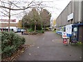 Entrance to Farnborough Library