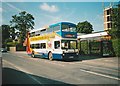 Bus on High Street, Royston